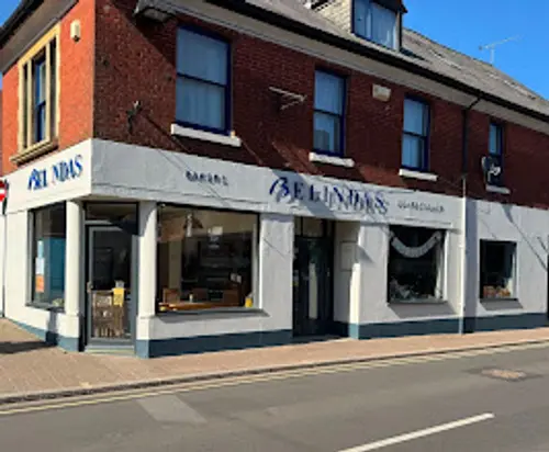 Belinda's Bakery and tea rooms on Fordingbridge High Street