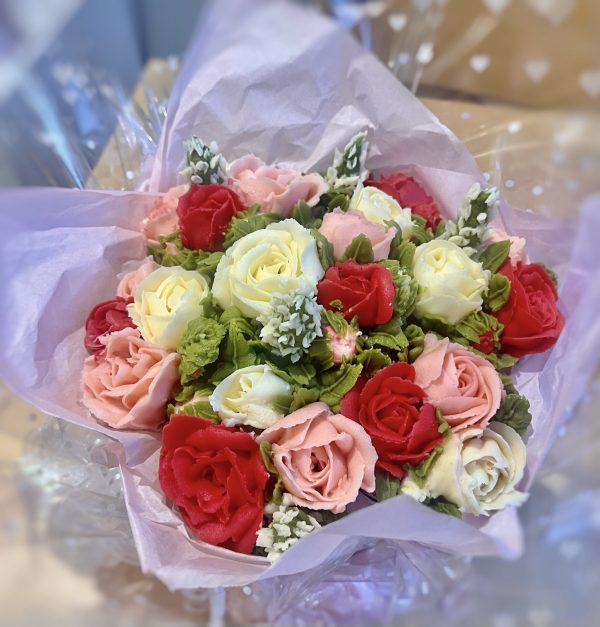 Rose Cupcake Bouquet